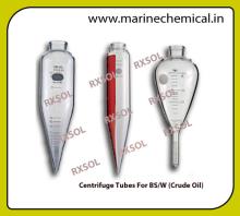 CENTRIFUGE TUBES FOR BS/W (CRUDE OIL)