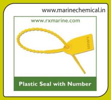 Plastic Seal with Number